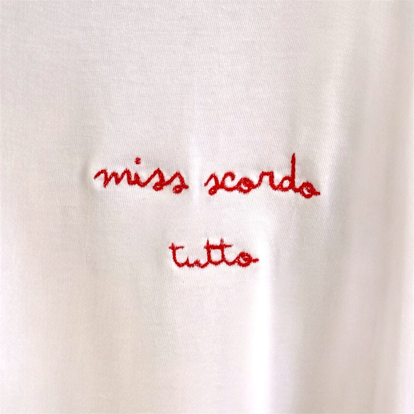 T-shirt Miss scordo tutto