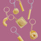 Portachiavi Pasta 3D