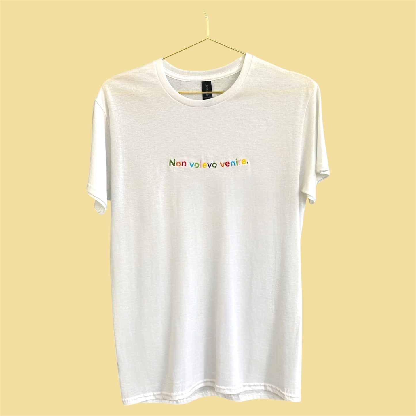 T-Shirt Non volevo venire